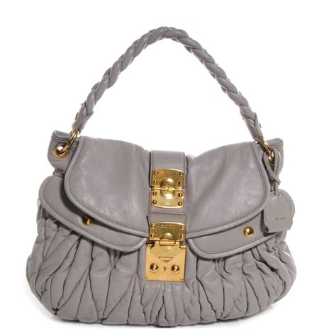 miu miu small matelasse coffer bag|Miu Coffer matelassé nappa leather handbag .